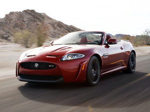 Картинка jaguar xkr convertible автомобили land rover ltd великобритания