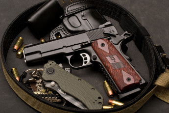 Картинка оружие пистолеты пистолет нож пули