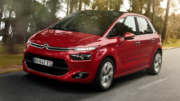 Картинка citroen c4 picasso автомобили франция psa peugeot