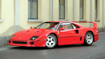 Картинка ferrari f40 автомобили спортивные италия s p a гоночные