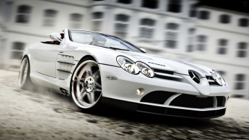 Картинка mercedes slr автомобили benz германия daimler ag