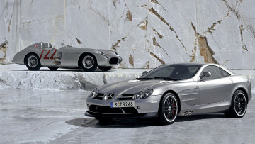 Картинка mercedes slr автомобили benz германия daimler ag