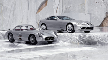 Картинка mercedes slr автомобили benz германия daimler ag