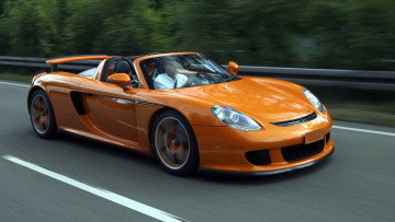 Картинка porsche carrera gt автомобили германия элитные спортивные