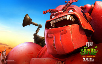 обоя мультфильмы, yak, железяки