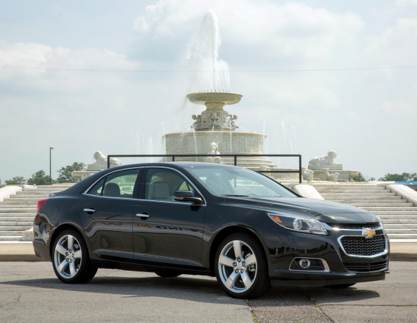 Обои картинки фото 2014, chevrolet, malibu, автомобили