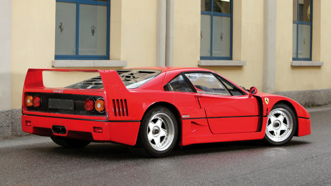 Обои картинки фото ferrari, f40, автомобили, гоночные, спортивные, италия, s, p, a