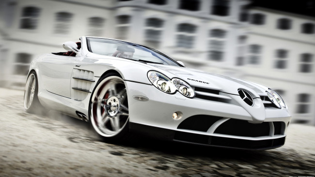 Обои картинки фото mercedes, slr, автомобили, benz, германия, daimler, ag