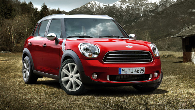 Обои картинки фото mini, countryman, автомобили, великобритания, british, motor, corporation