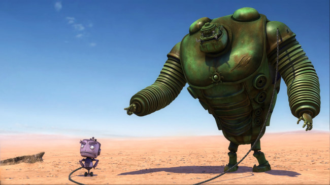 Обои картинки фото мультфильмы, yak, железяки