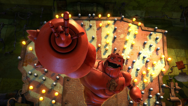 Обои картинки фото мультфильмы, yak, железяки