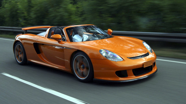 Обои картинки фото porsche, carrera, gt, автомобили, германия, элитные, спортивные