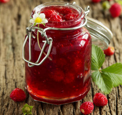 Картинка еда мёд +варенье +повидло +джем джем земляника