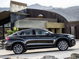 Картинка автомобили bmw x6 xdrive50i f16 2014г темный