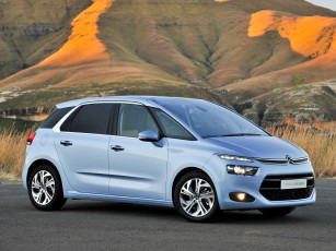 Картинка автомобили citroen citroеn c4 picasso za-spec 2014г светлый