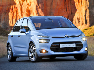 Картинка автомобили citroen citroеn c4 picasso za-spec 2014г светлый