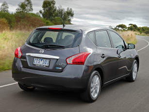 Картинка автомобили nissan datsun pulsar hatch au-spec nb17 темный