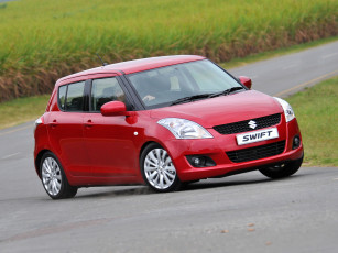 Картинка автомобили suzuki swift 5-door za-spec красный