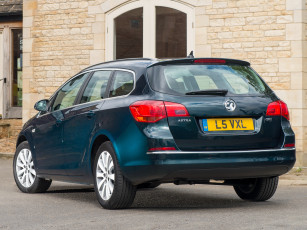 Картинка автомобили vauxhall темный tourer sports astra