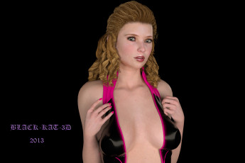 Картинка 3д+графика people+ люди взгляд девушка