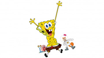 Картинка мультфильмы spongebob+squarepants улыбка