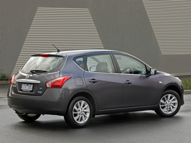 Обои картинки фото автомобили, nissan, datsun, pulsar, hatch, au-spec, nb17, темный