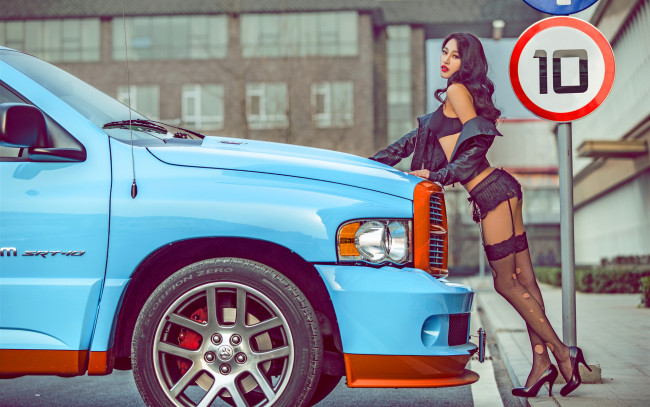 Обои картинки фото автомобили, авто с девушками, девушка, автомобиль, азиатка