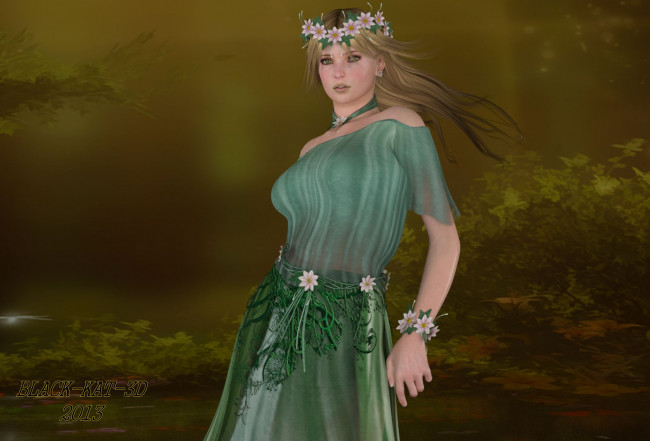 Обои картинки фото 3д графика, people , люди, взгляд, девушка