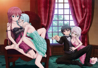 Картинка trinity+seven аниме unknown +другое девушки парень tagme artist kurata yui kasuga arata kannazuki arin asami lilith trinity seven