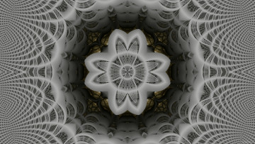 Картинка 3д+графика фракталы+ fractal цвета узор фон