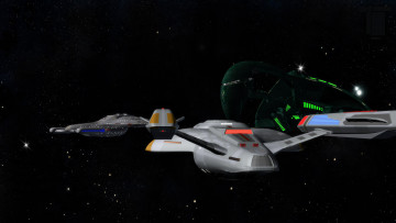 Картинка космос арт космический корабль звезды вселенная полет