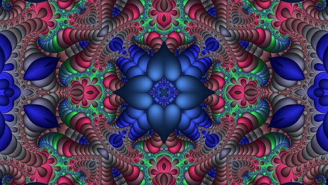 Обои картинки фото 3д графика, фракталы , fractal, цвета, узор, фон