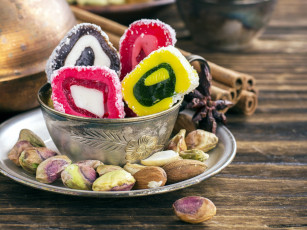 Картинка еда конфеты +шоколад +сладости мармелад орехи