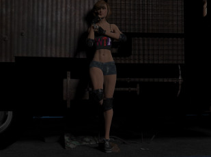 Картинка 3д+графика фантазия+ fantasy девушка взгляд фон