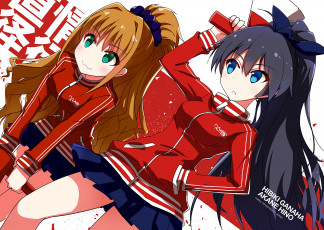 Картинка аниме idolm@ster взгляд девушки фон