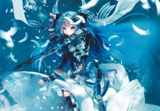 Картинка аниме kaku-san-sei+million+arthur девочка броня