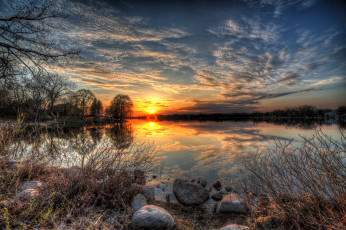 Картинка природа восходы закаты рассвет