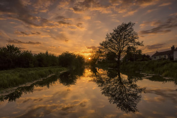 Картинка природа восходы закаты рассвет