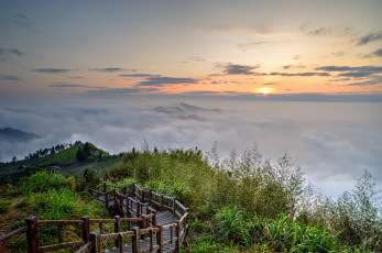 Картинка природа восходы закаты рассвет