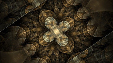 Картинка 3д+графика фракталы+ fractal узор фон цвета