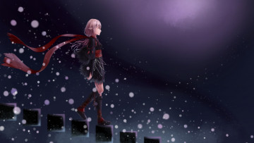 Картинка guilty+crown аниме фон взгляд девушка