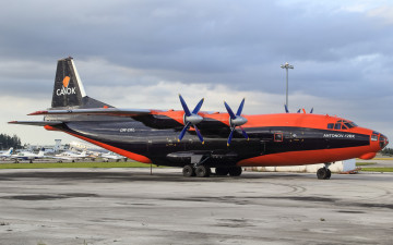 Картинка an-12bk авиация грузовые+самолёты транспорт