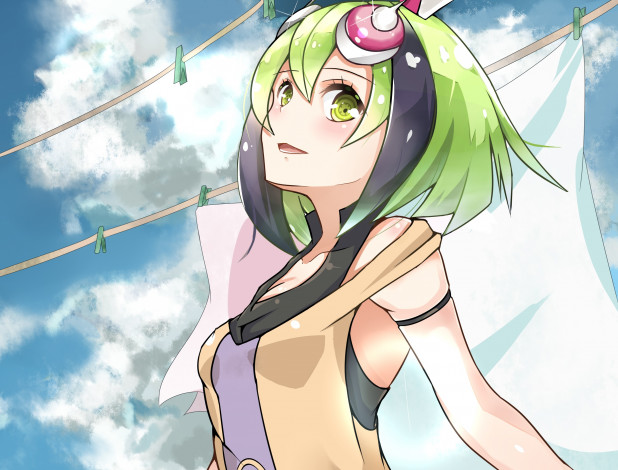 Обои картинки фото аниме, dimension w, девушка, киборг