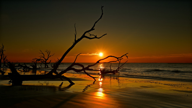 Обои картинки фото природа, восходы, закаты, рассвет