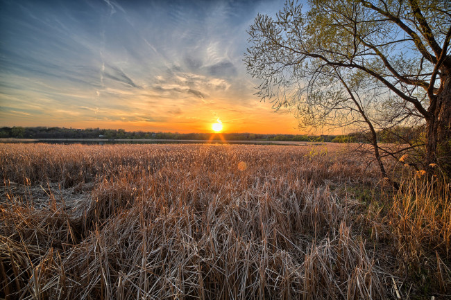 Обои картинки фото природа, восходы, закаты, рассвет