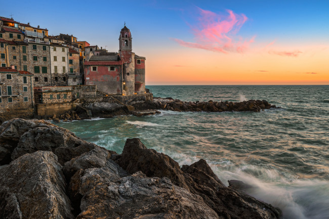 Обои картинки фото tellaro, города, - пейзажи, побережье