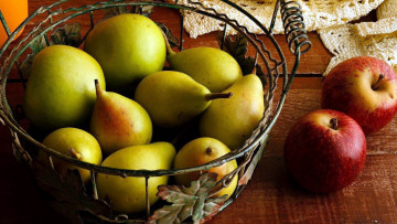 Картинка еда фрукты +ягоды яблоки груши