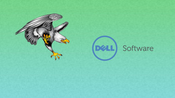 Картинка компьютеры dell фон логотип