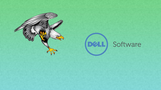 Обои картинки фото компьютеры, dell, фон, логотип