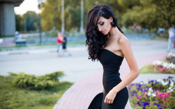 Картинка девушка+в+чёрном+белье девушки -+брюнетки +шатенки девушка красивая супер секси няша нежная классная модница лапочка мадам